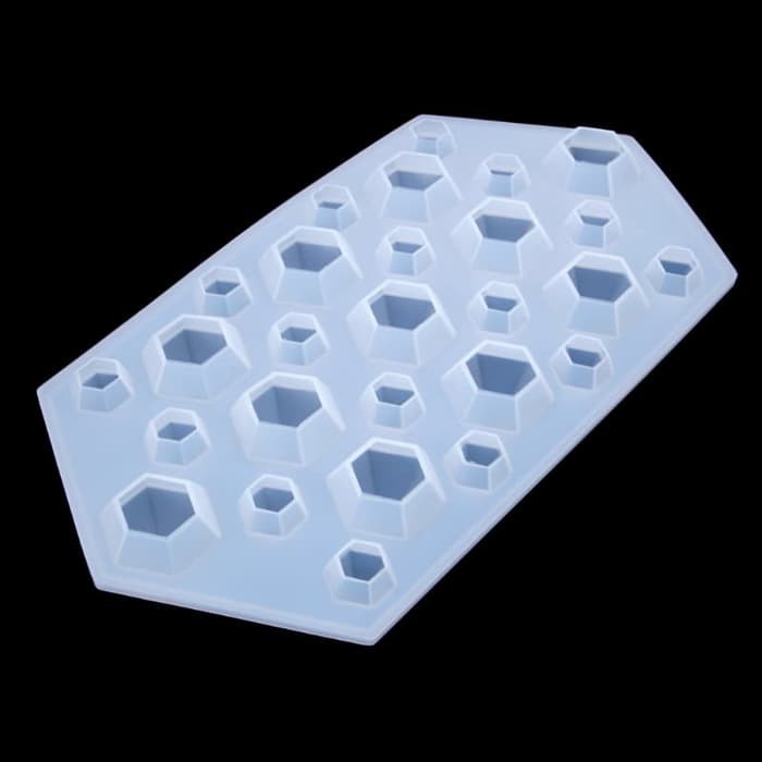 Diamond Silicone Mold Tray - Ice Cube Tray (Food Grade)