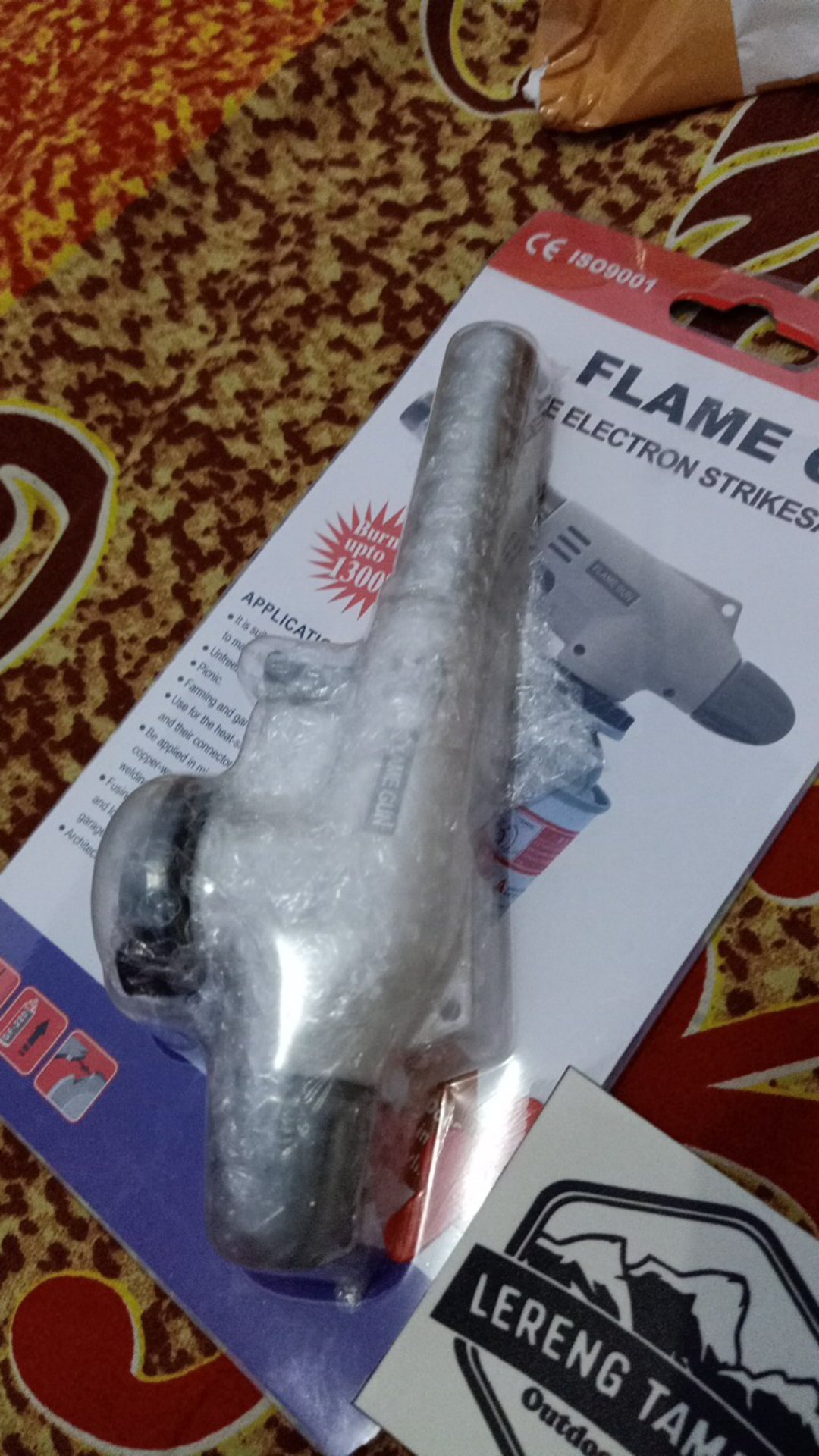 Flame Gun Gas Butane Gas Torch Las Tembak
