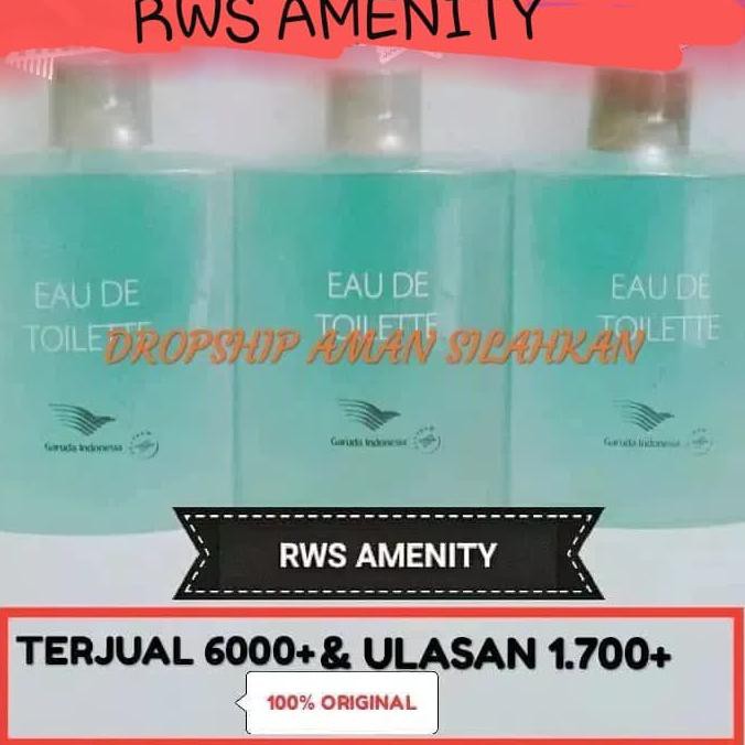 PARFUM ORIGINAL EDT GARUDA 100ML BERSEGEL GARUDA INDONESIA AIRLINES