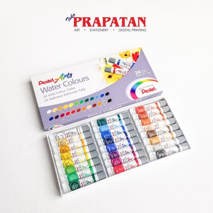 

TERBARU Pentel Water Colors 24 warna/CAT AKRILIK SET/CAT AKRILIK SET 24 WARNA/CAT AKRILIK PASTEL/CAT AIR/CAT AIR LUKIS SET/CAT AIR GIOTTO/KUAS LUKIS 1 SET/KUAS LUKIS KECIL/KUAS LUKIS LENGKAP/KANVAS LUKIS/KANVAS LUKIS SKETSA/KANVAS LUKIS MINI/KANVAS