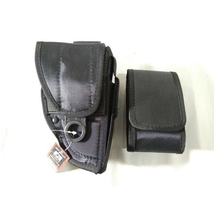 RPM [BAYAR DITEMPAT] Holster Tutup Universal l Holster Magasen Hitam l Holster Kanvas