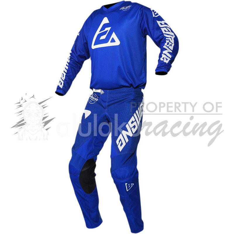 Jersey with Pants Trail Motocross MX with Custom Name &amp; Number – AN011