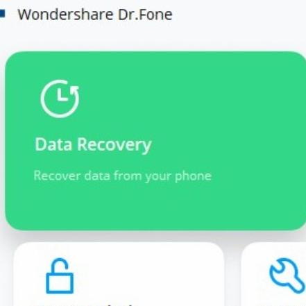 software dr fone Data Recovery for Android iOS