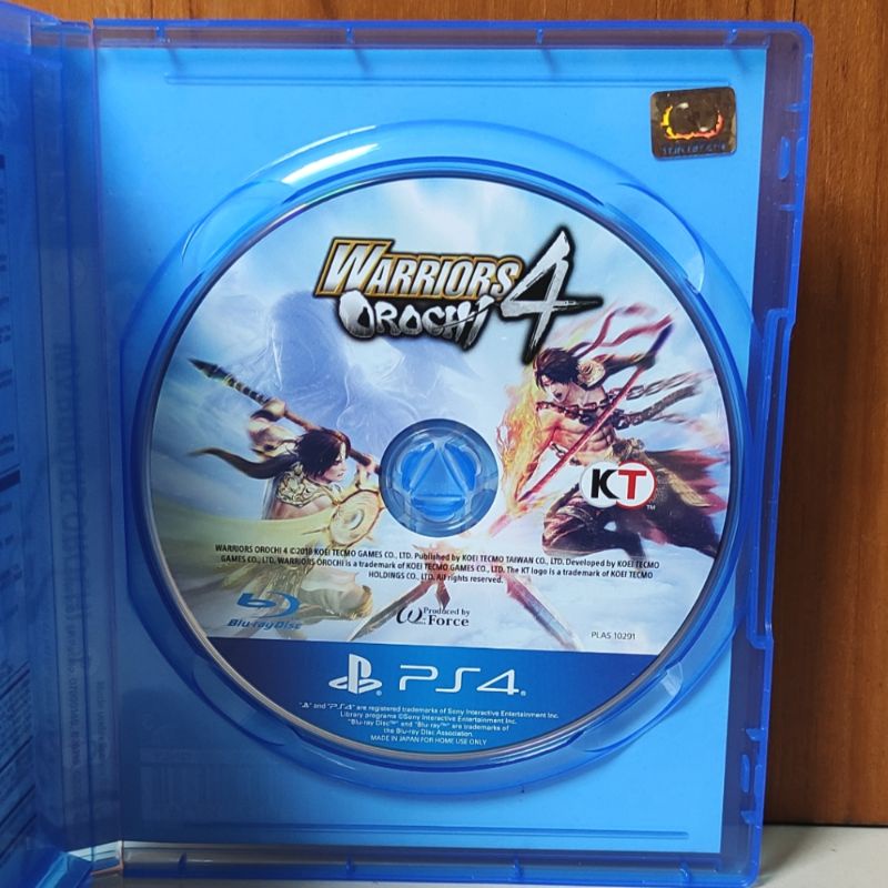 Dynasty Warriors Orochi 4 PS4 Kaset Dynasty Warrior Orochi PS4 Playstation PS 4 5 CD BD Game Dinasti Warior Wariors PS4 PS5 dynasti wariorrs oroci wariorr 7 8 9 reg 3 region asia empires empire