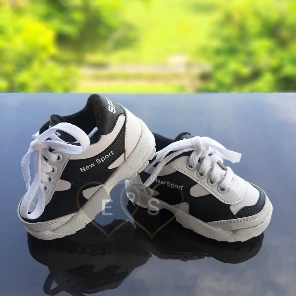 TOKOERS SSL06 Sepatu Sneaker Anak perempuan laki laki Unisex 1 2 3 4 5 6 7 8 9 tahun New Sport