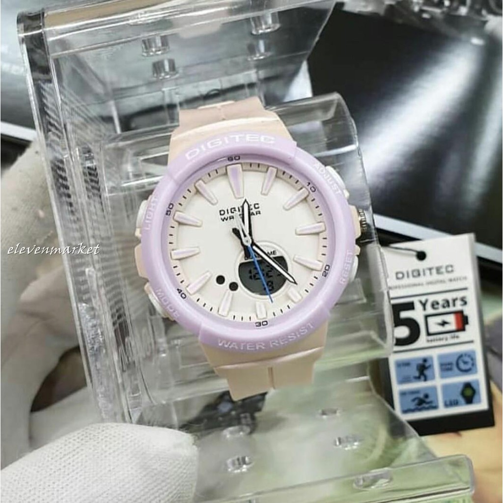 Jam Tangan Wanita Merk Digitec Terbaru 2019 Original Shopee Indonesia