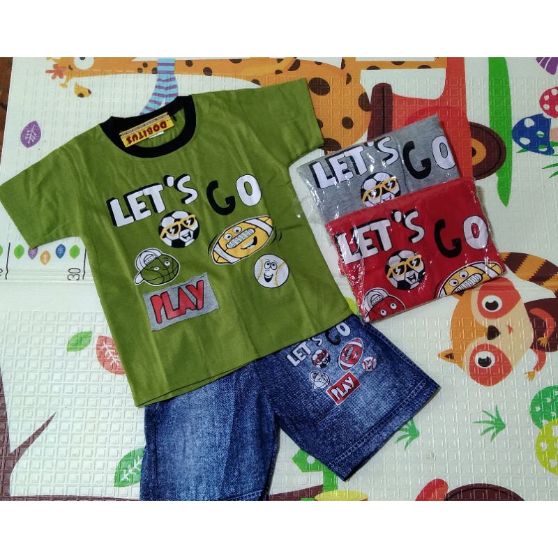 DOBITUS - BAJU ANAK COWOK (CELANA SOFTJEANS)/ SETELAN ANAK COWOK