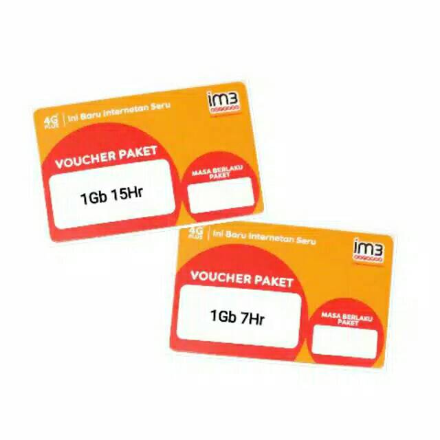 Voucher Indosat 1GB