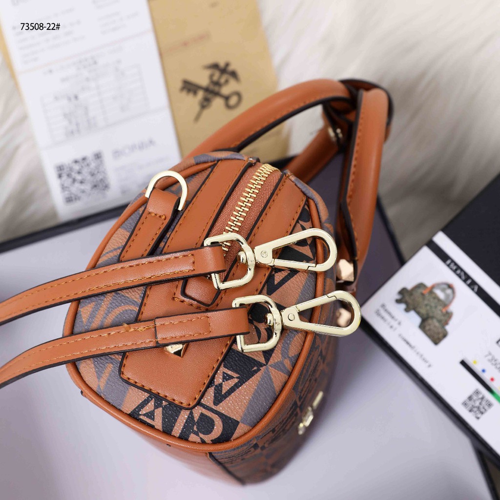 TC Fashion Signature Monogram Speedy Mini Bag 73508-22