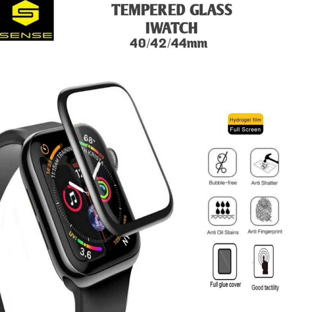 Tempered Glass Screen SENSE Protector Iwatch 1 2 3 4 All Series