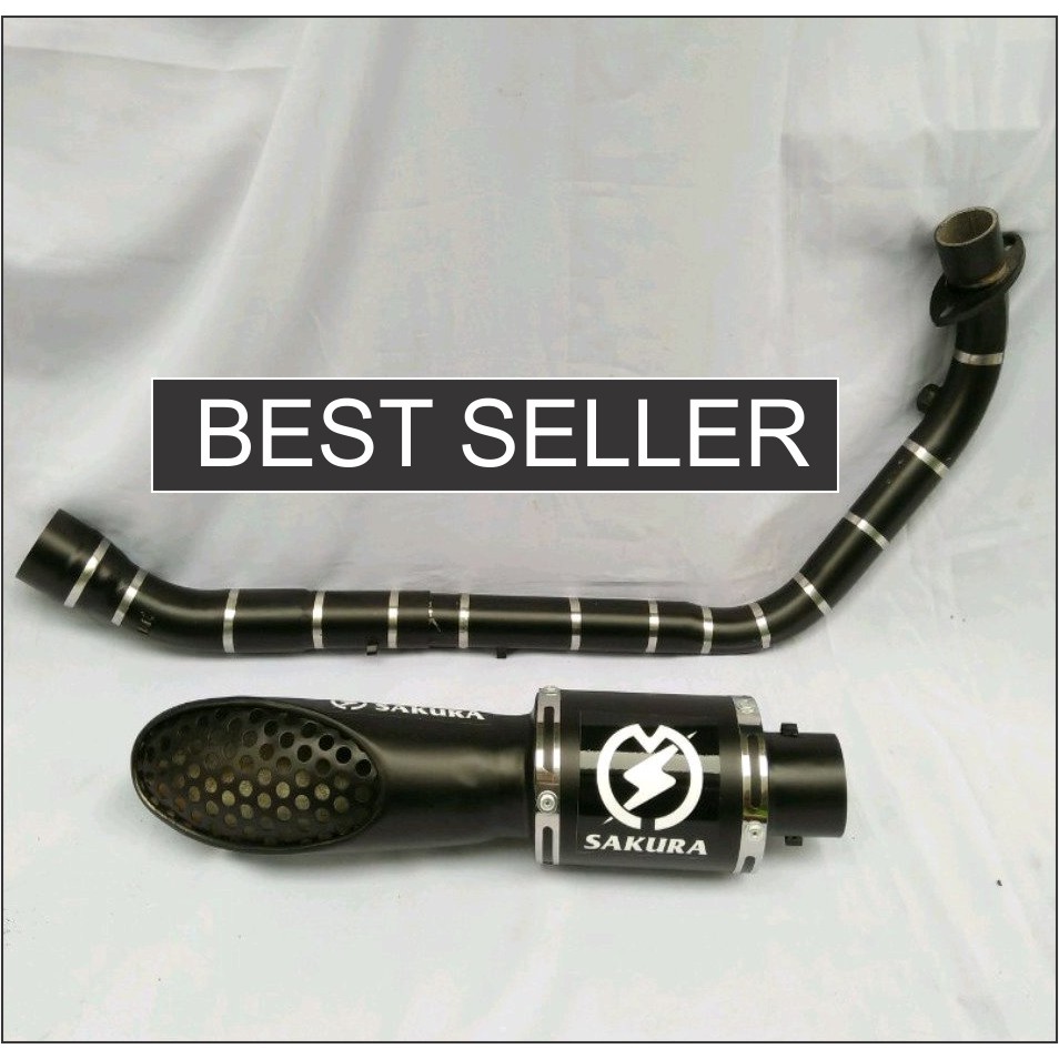 Knalpot Kolong Underbelly Sakura Slash Gsx 150 R Gsx150r Gsxr-150 Gsx-150r Gsx150