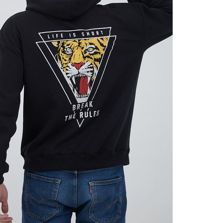 ➽ Berrybenka Street - Outer Sweater Hoodie Pria Godzilla Turtle ONE SIZE ☃