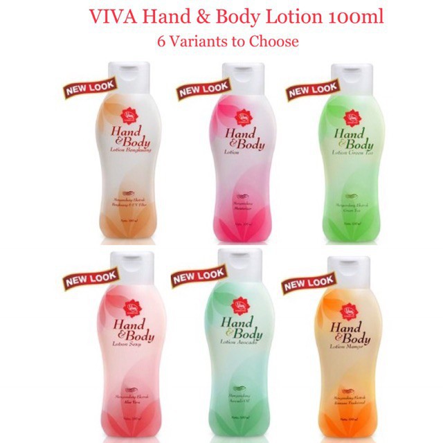 VIVA Hand &amp; Body Lotion 100ml / Whitening Lotion Handbody BPOM BY AILIN