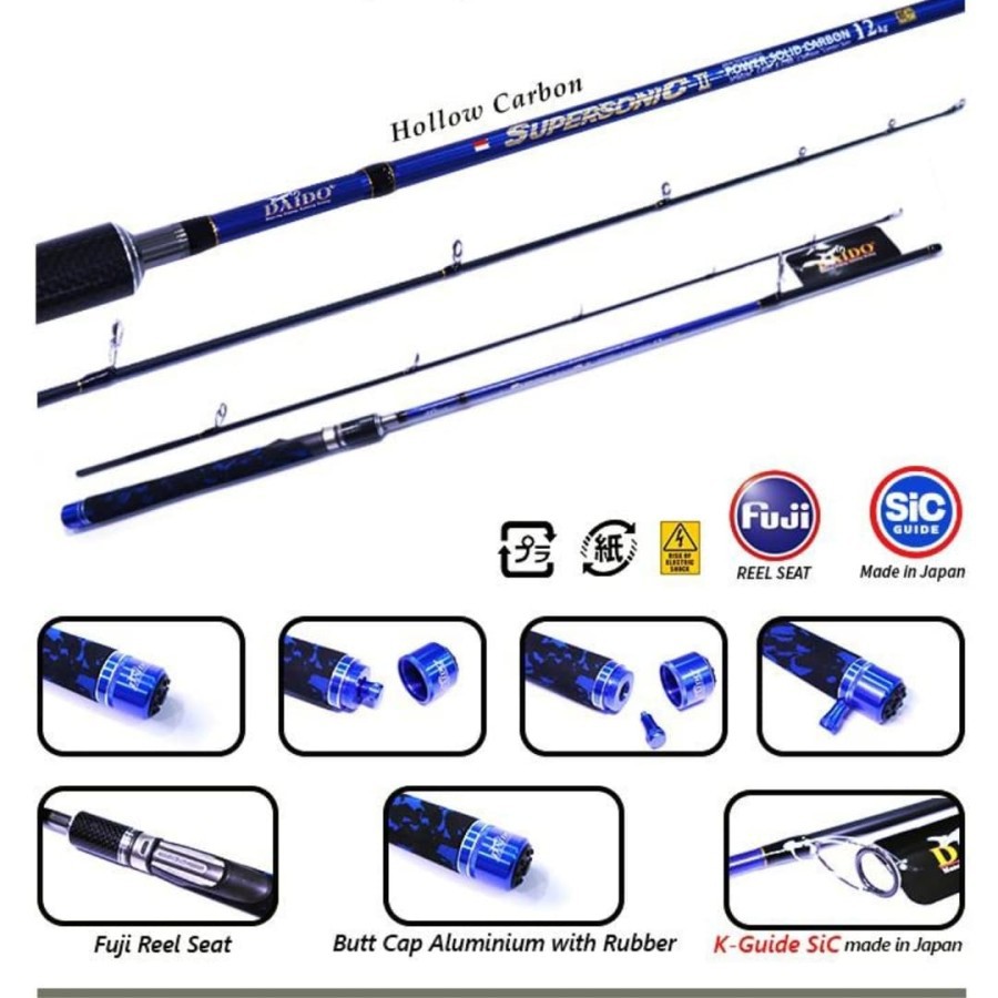 Joran Galatama Daido Supersonic 2 180 10-20 solid carbon Murah