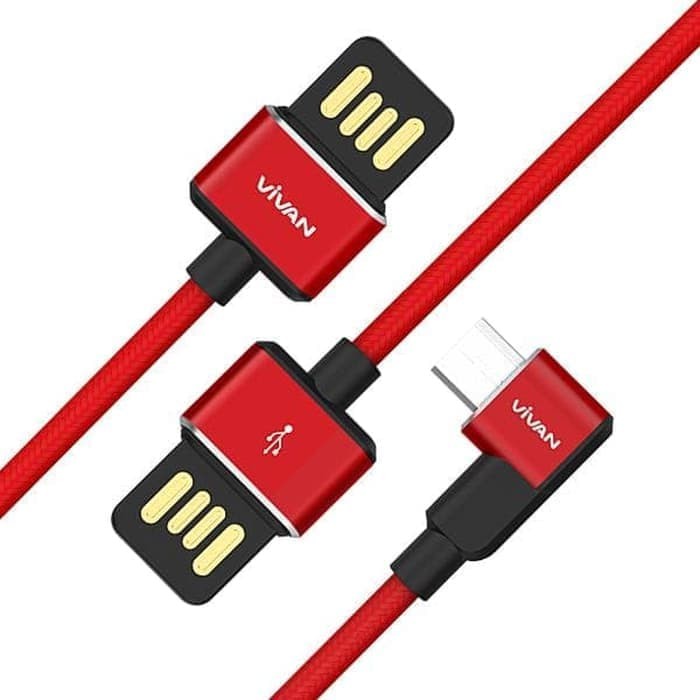 Kabel Data GAMING VIVAN Android Micro USB 1M ORI Fast Charging BWM100   Grosir