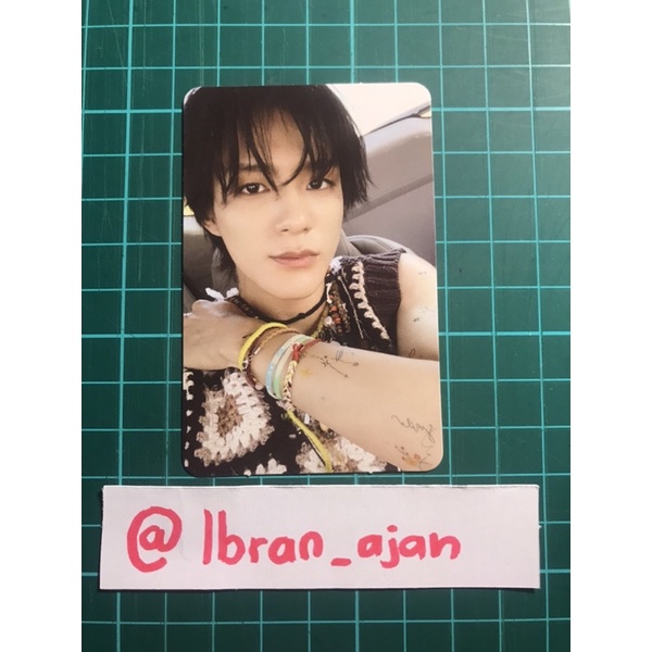 Jeno hello future  photocard / pc future ver