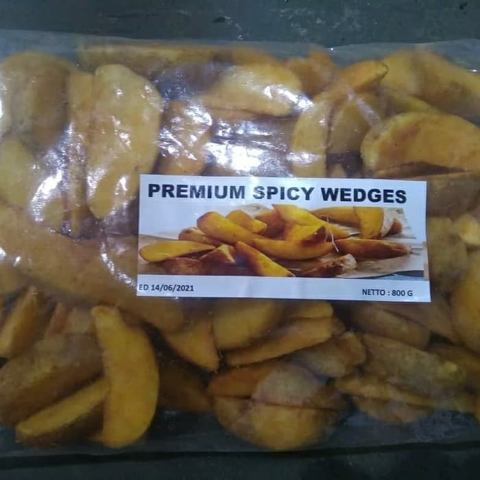 

Mccain mc cain spicy wedges fries 800gr