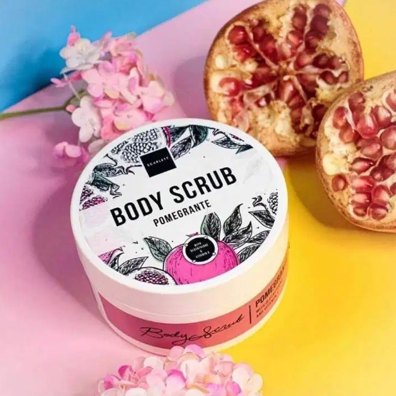 Scarlett Body Scrub Pomegranate