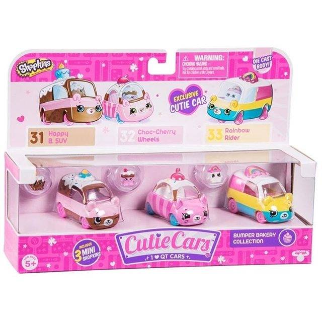 shopkins rainbow car