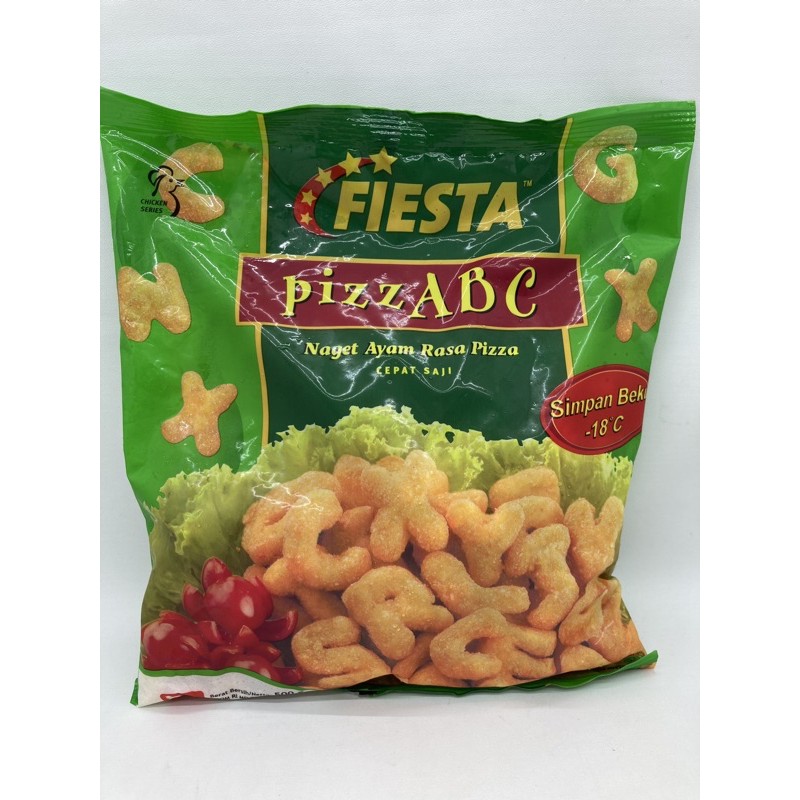 

Fiesta Pizza ABC NAGET AYAM FROZEN FOOD 500g [ KHUSUS GOSEND GRAB SAJA ]