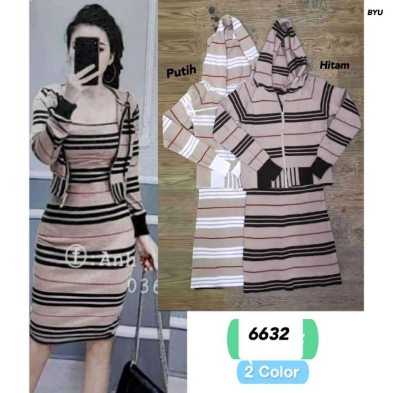 dres rajut import+cardigan 6632