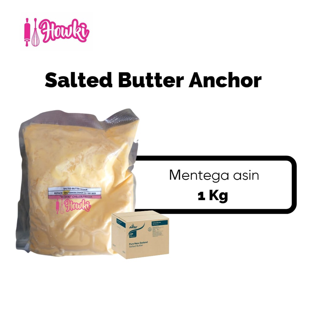 Anchor Salted Butter Repack 1kg