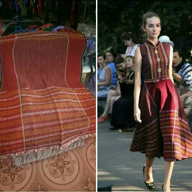 ULOS RAGI HOTANG ADAT BATAK TOBA BISA BUAT DRESS