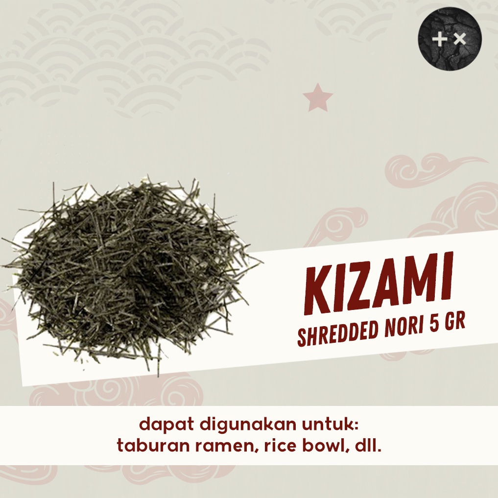 

Kizami Nori | Shredded Nori | Rumput Laut Potong 5 gram
