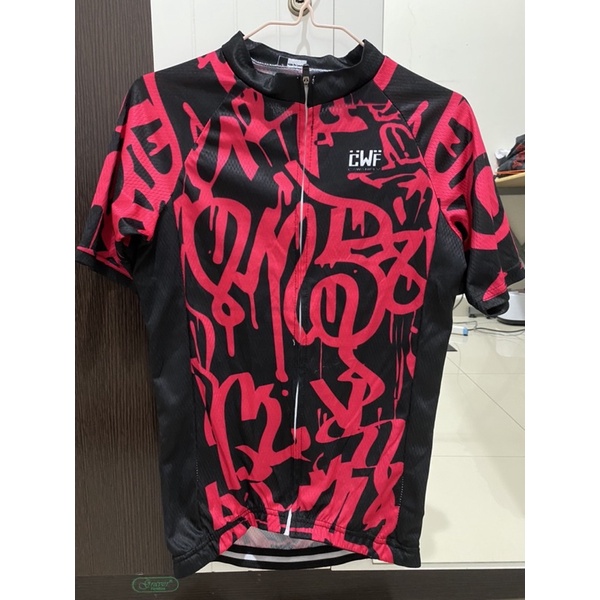 SET jersey sepeda cewek dan celana BIB pad tebal size s