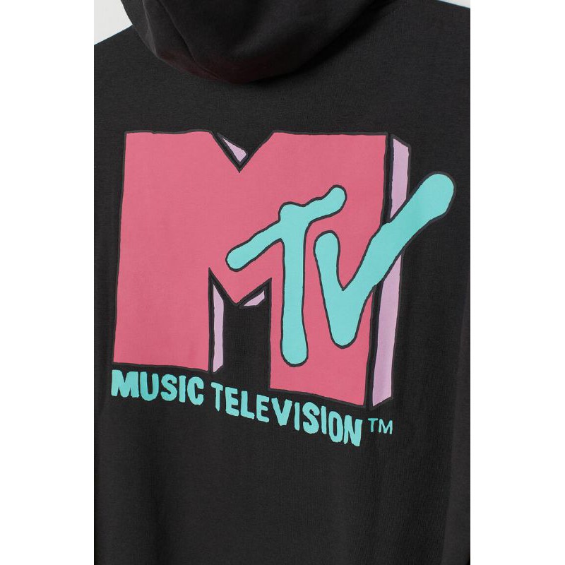 S - XXXXXL(6XL) JAKET HOODIE MTV MUSIC TELEVISION BIGSIZE PRIA WANITA UNISEX SWEATSHIRT MTV JUMBO S M L XL XXL XXXL 4XL 5XL 6XL FLEECE HNM HM