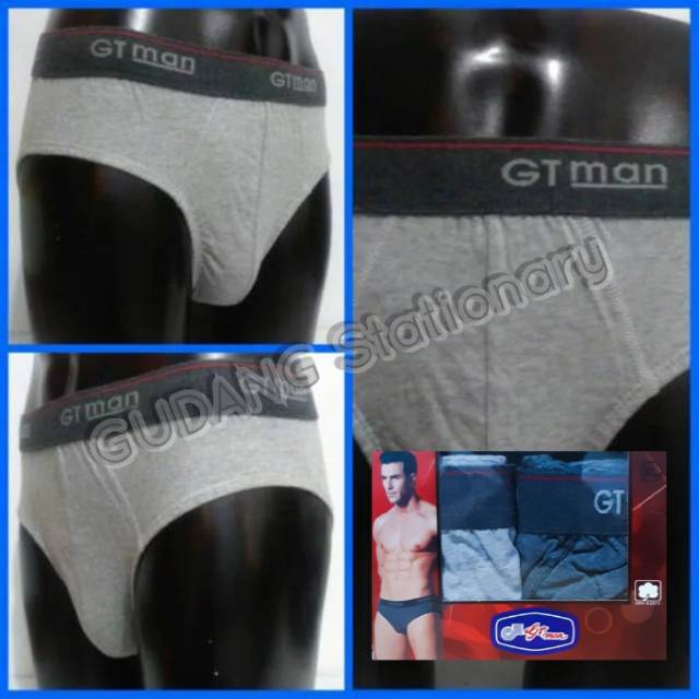 GT MAN Briefs Men GTM01 [ isi 2 piece ]