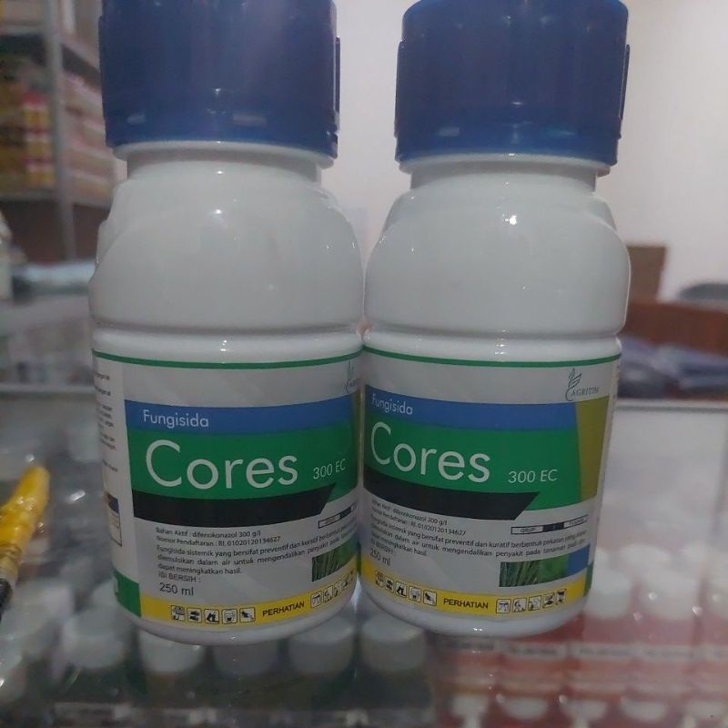 fungisida cores 300ec kemasan 250ml obat jamur