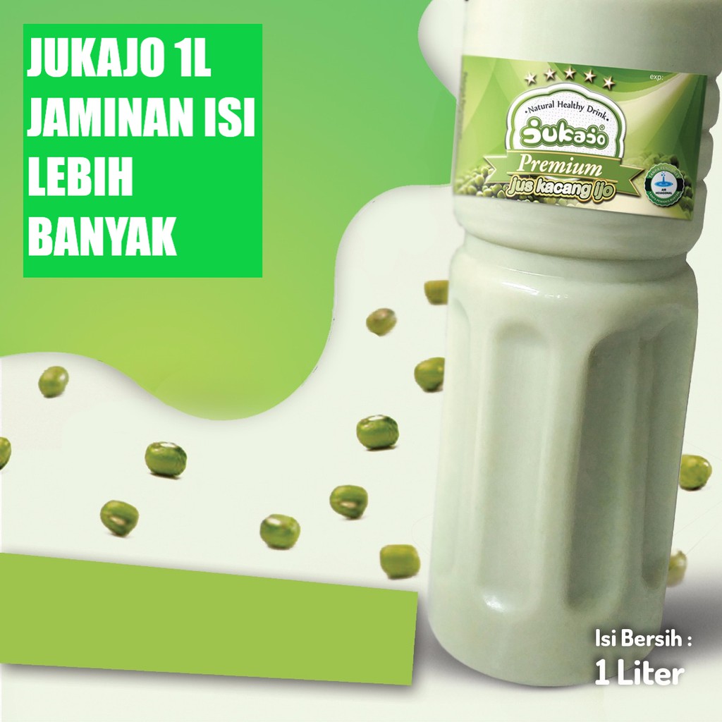 

JUKAJO JUS KACANG IJO PREMIUM 1 Liter