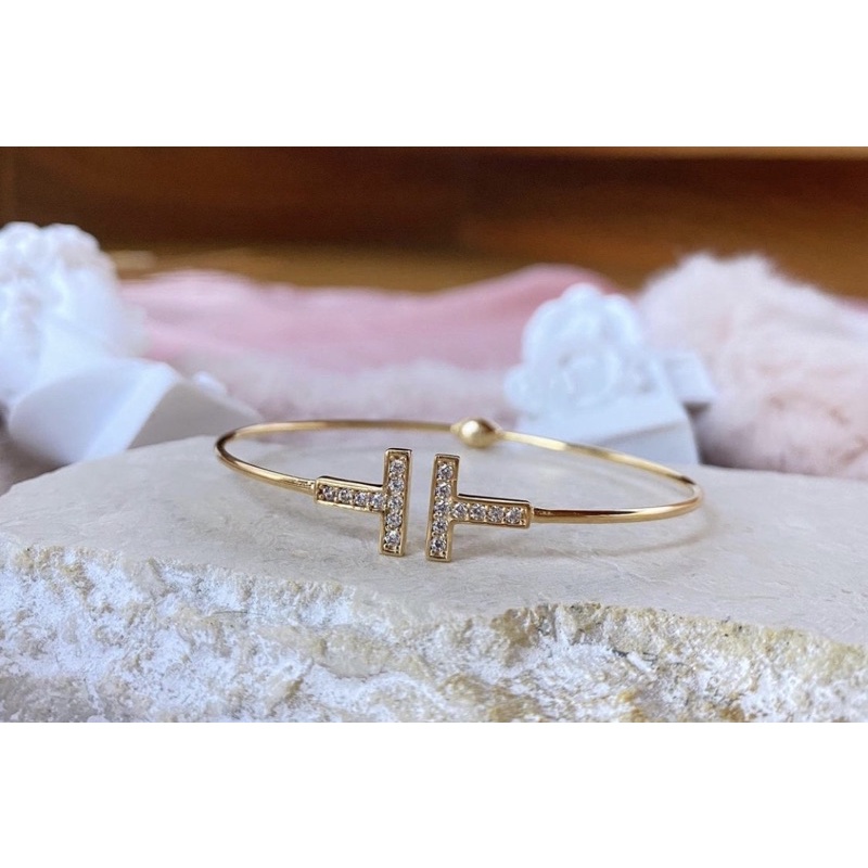 Gelang emas asli kadar 300 tiffany n co edition