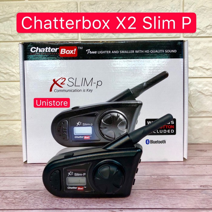 Intercom Helm Chatterbox X2 Slim P Walky Talky Helm Ht Helm Shopee Indonesia