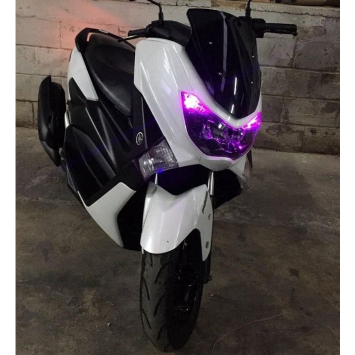 Stiker skotlet motor putih glossy sticker Scotlite motor putih doff stiker scotlet putih scotlite pu