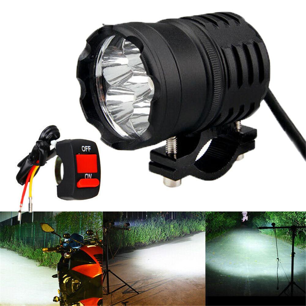 Lanfy Lampu Depan Motor Outdoor Riding LED 36W Lampu Tambahan Pencahayaan Dengan Switch Front Light