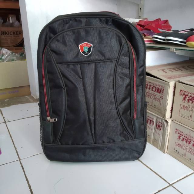 [TERMURAH] Tas ransel polo paris murah Tas ransel Hitam Tas ransel sekolah polo paris