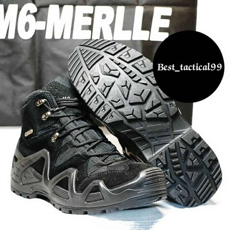 Sepatu boots M6_merlle / boots pendek 6 inchi / import