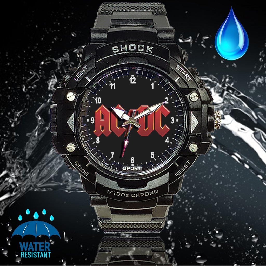 (JOS GANDOS BOS) Jam Tangan  ACDC - 18 (Exclusive)