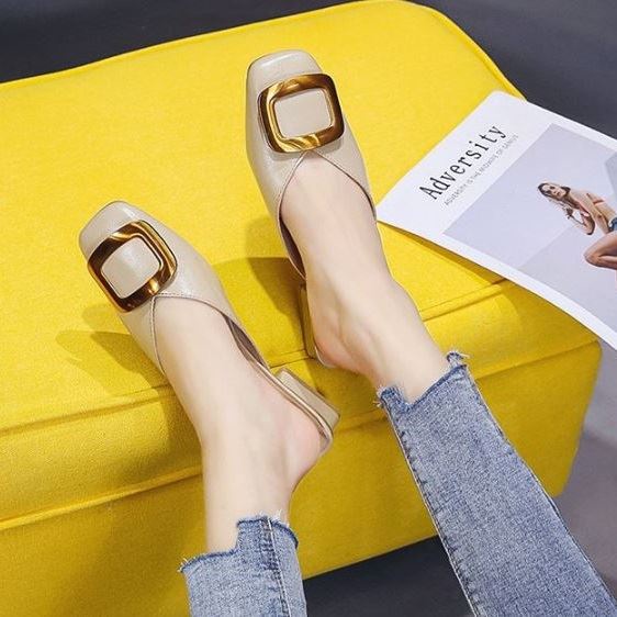 TASHAPPY JSS808B SANDAL FLAT Jalan Simple Elegant wanita import model korea supplier sepatu import