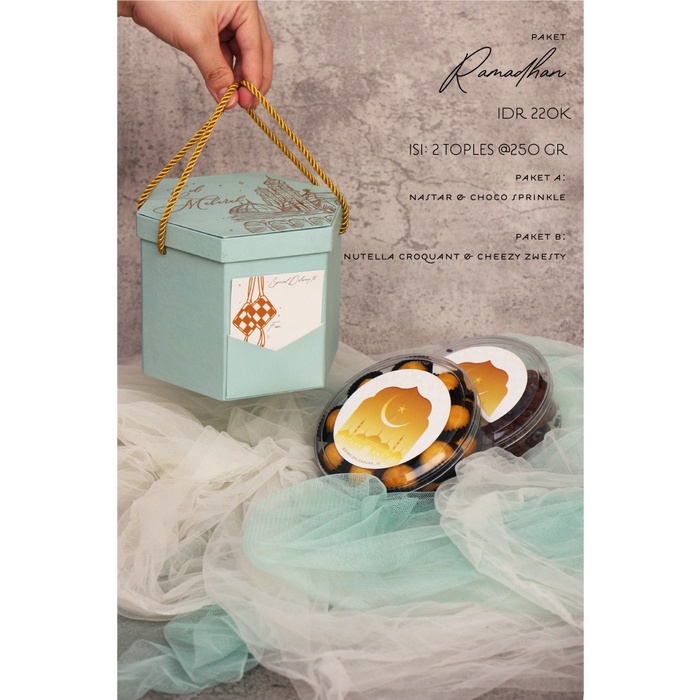 

Parsel Ramadan/ Hampers Lebaran/ Cookies Lebaran (Paket Ramadhan) - BARU