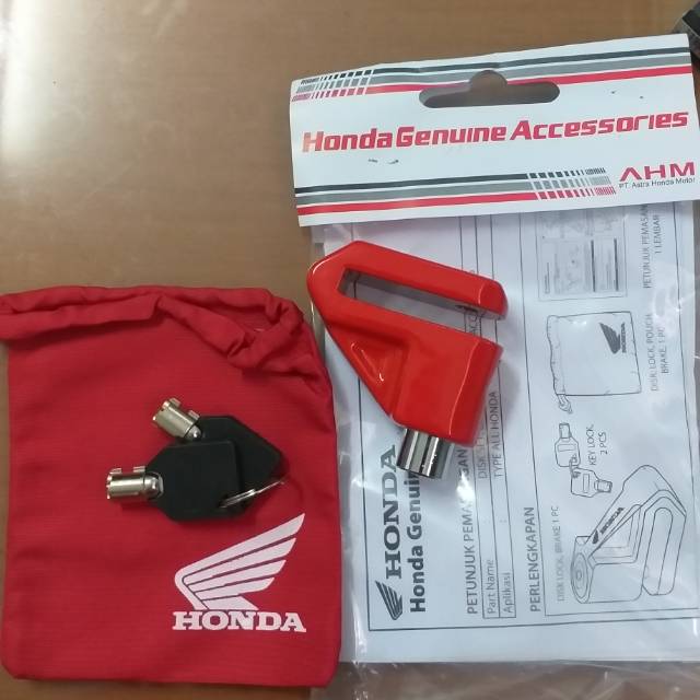 GEMBOK KUNCI RODA MOTOR AHM ORI