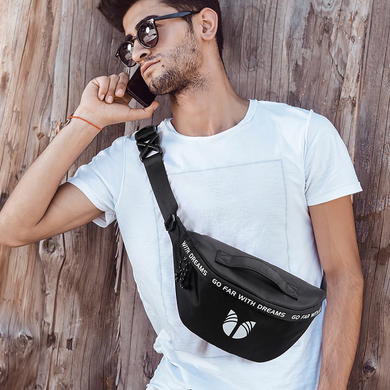 YIPINU YPU-F Tas Selempang Pria Wanita Waistbag Waterproof WATCHKITE WKOS