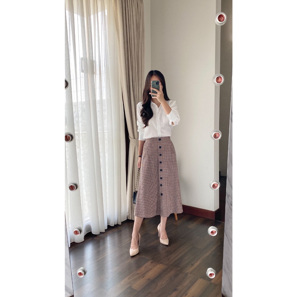 spain skirt semiflare skirt