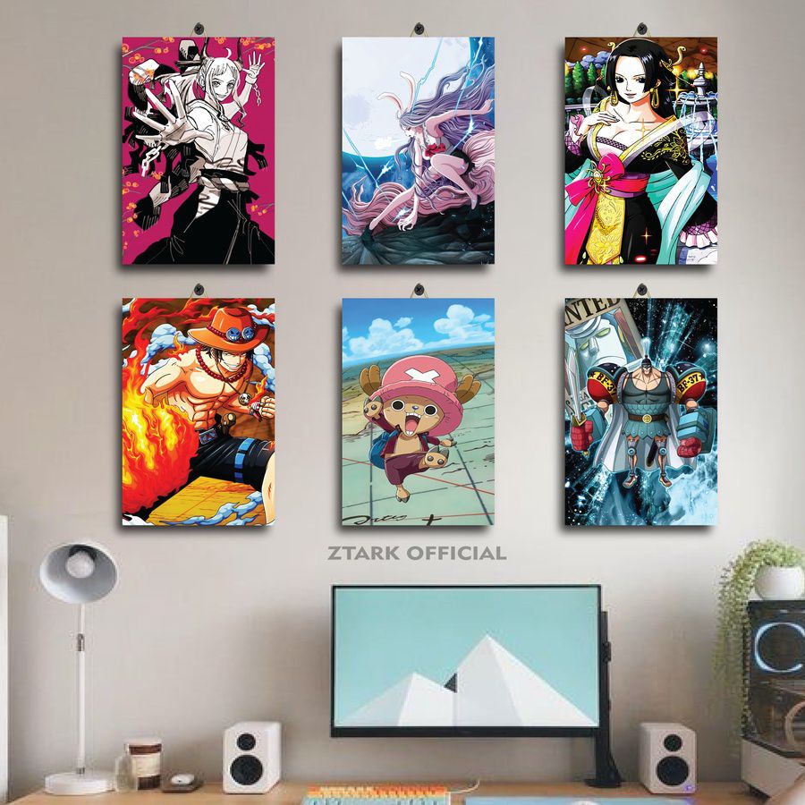 61-85 POSTER KAMAR ANAK ANIME ONE PIECE NEFERTARI VIVI NAMI 20X30 EVEGP/GBRS3/ HIASAN DINDING MURAH 