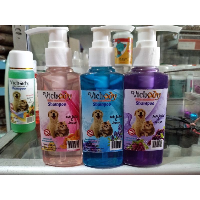 Vichady Shampoo Anti Jamur &amp; Kutu 100 ml