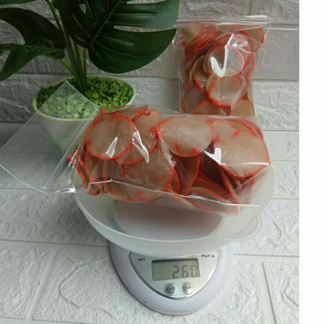 

Kerupuk upil mentah kemasan 250 gram