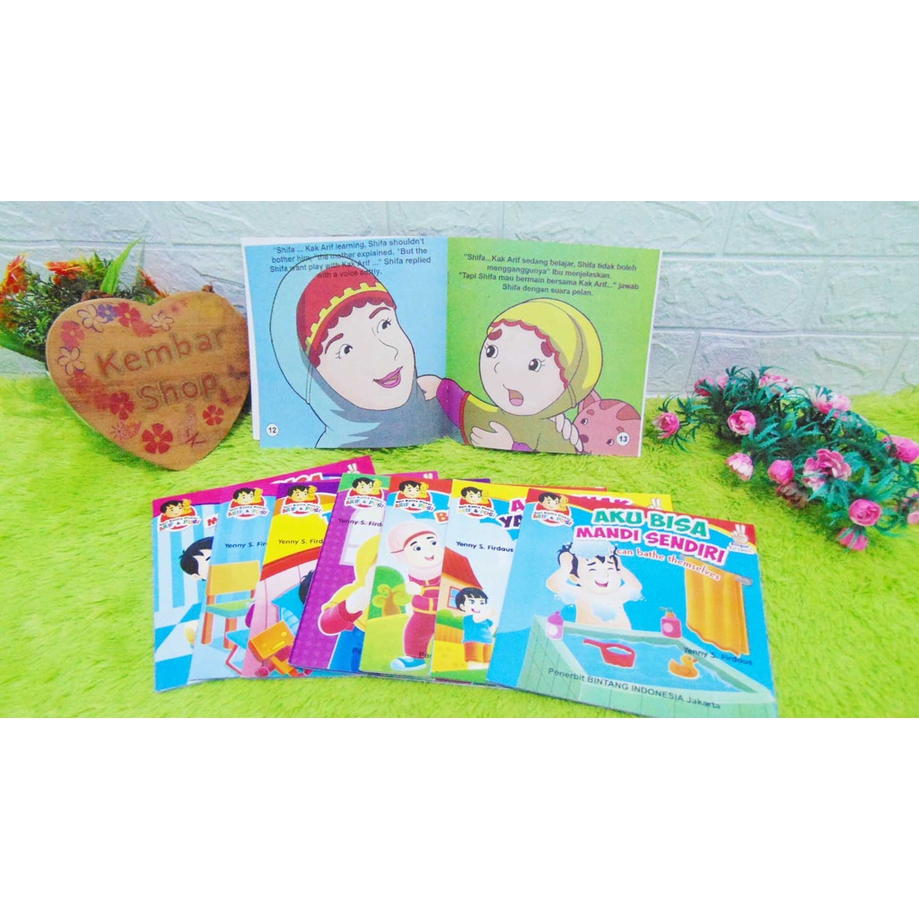 Buku Edukasi Anak SERI BALITA PINTAR ARIF DAN PUSI