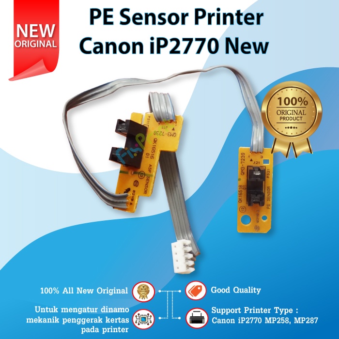 PE Sensor Canon IP2770 MP258 MP287 MP276 Sensor Roller Penarik Kertas ASF Printer 2770 258 287 276